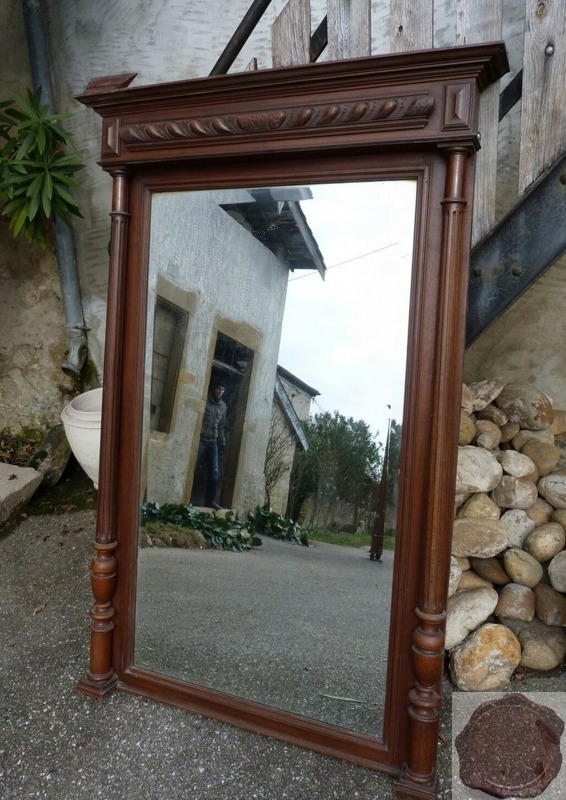 Антикварное зеркало в стиле Генрих2